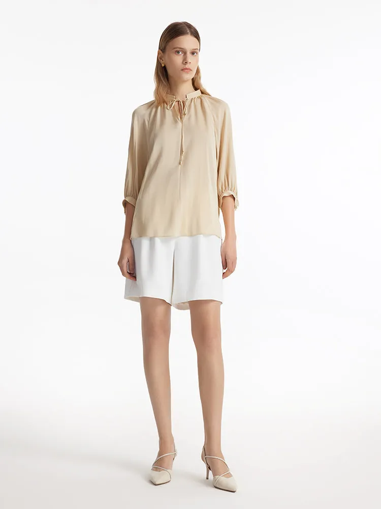 19 Momme Mulberry Silk Women Blouse