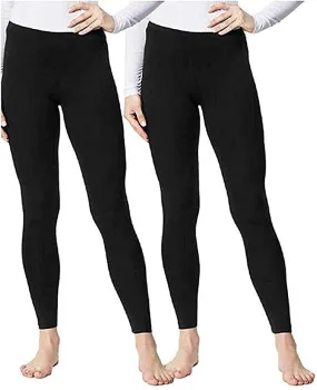 32 Degrees Heat Women's Base Layer Pants 2-Pack