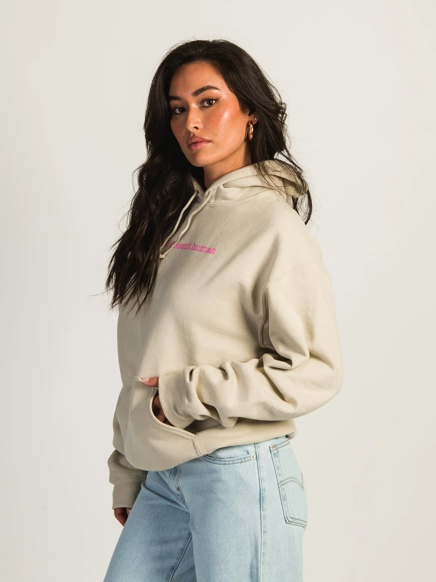 BARSTOOL SPORTS BE A DECENT HUMAN PULLOVER HOODIE