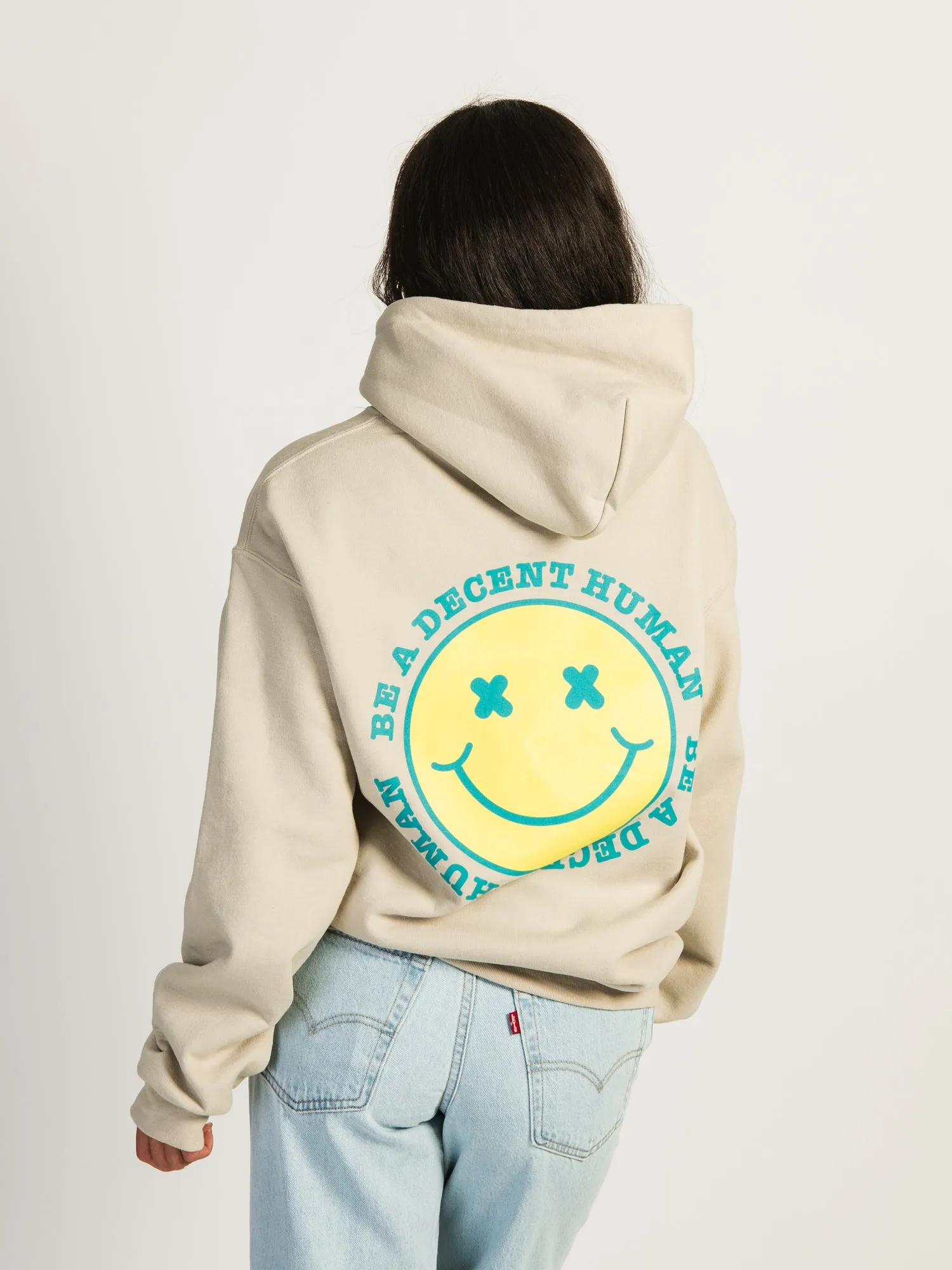 BARSTOOL SPORTS BE A DECENT HUMAN PULLOVER HOODIE