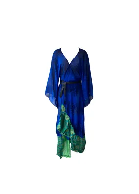 Blue Dream Silk Talitha Kaftan