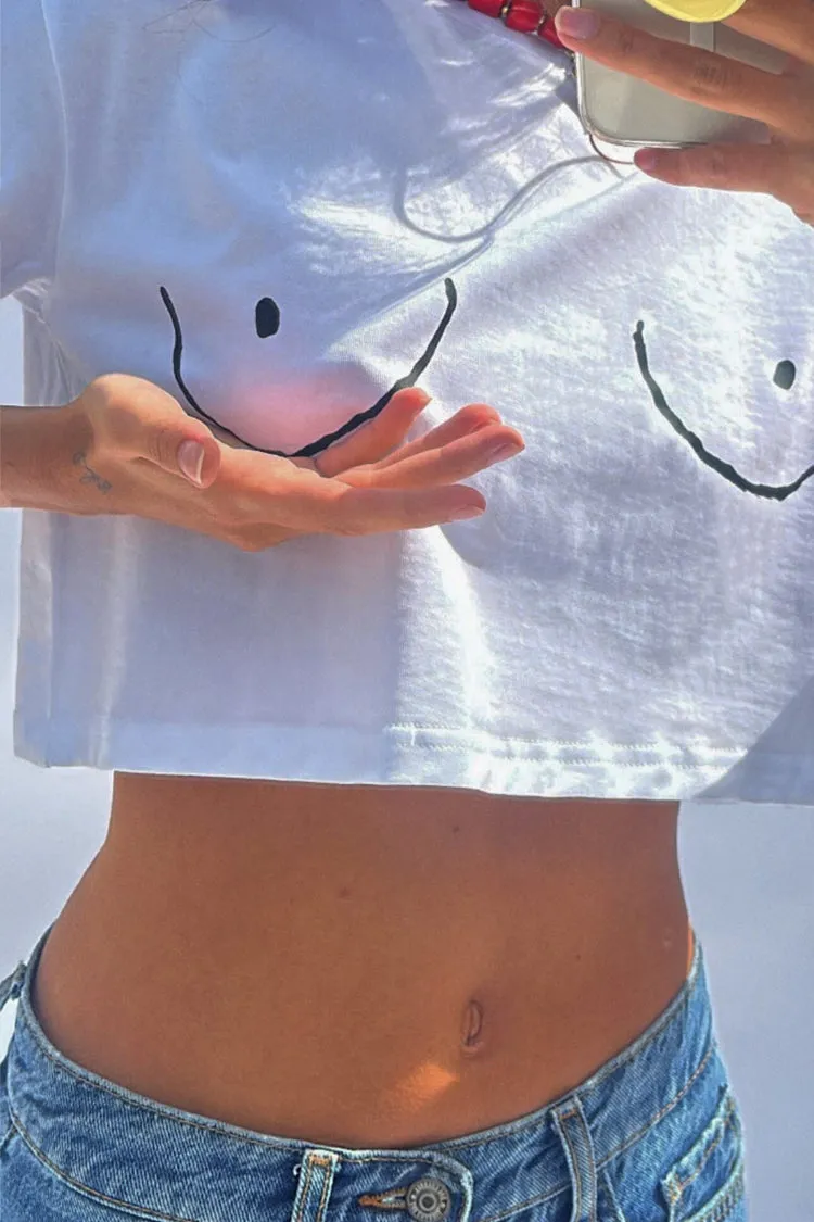 Boob Crop T-shirt