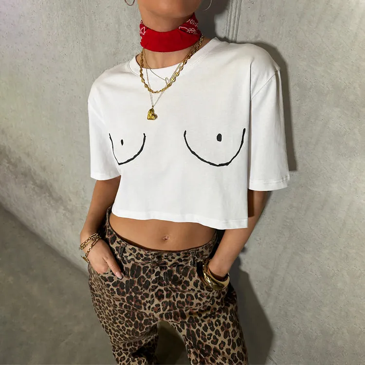 Boob Crop T-shirt