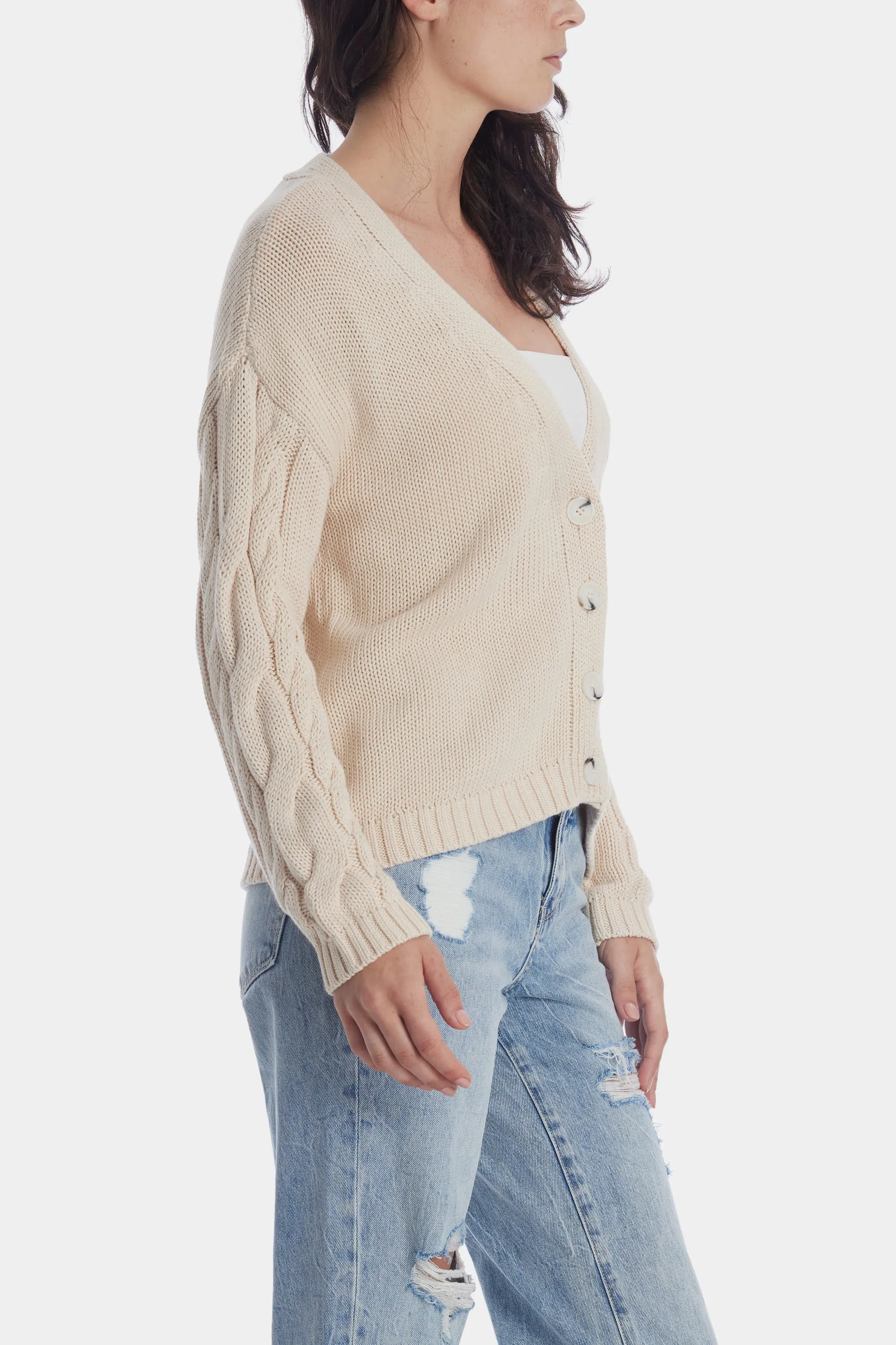 Cable Cardigan