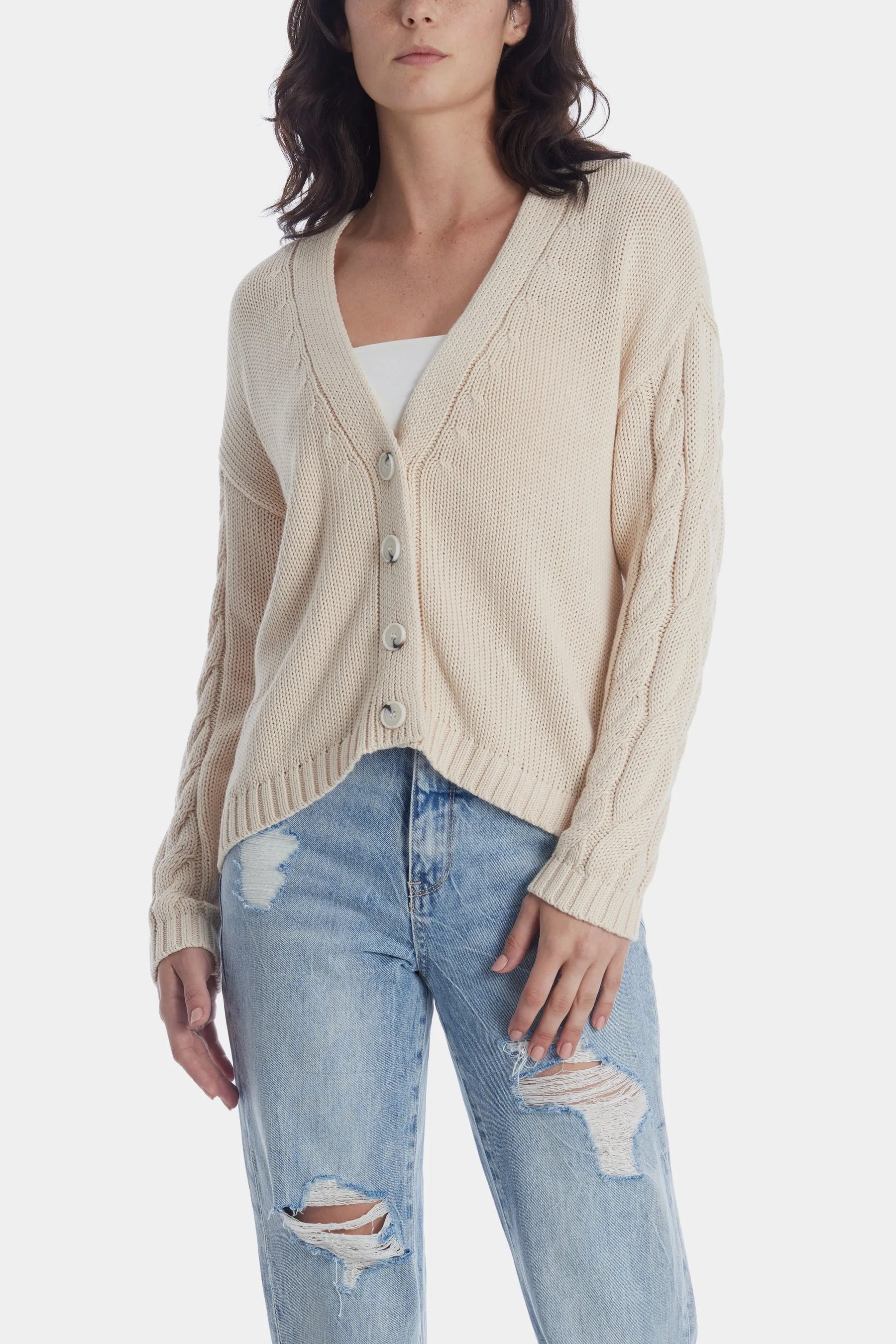 Cable Cardigan