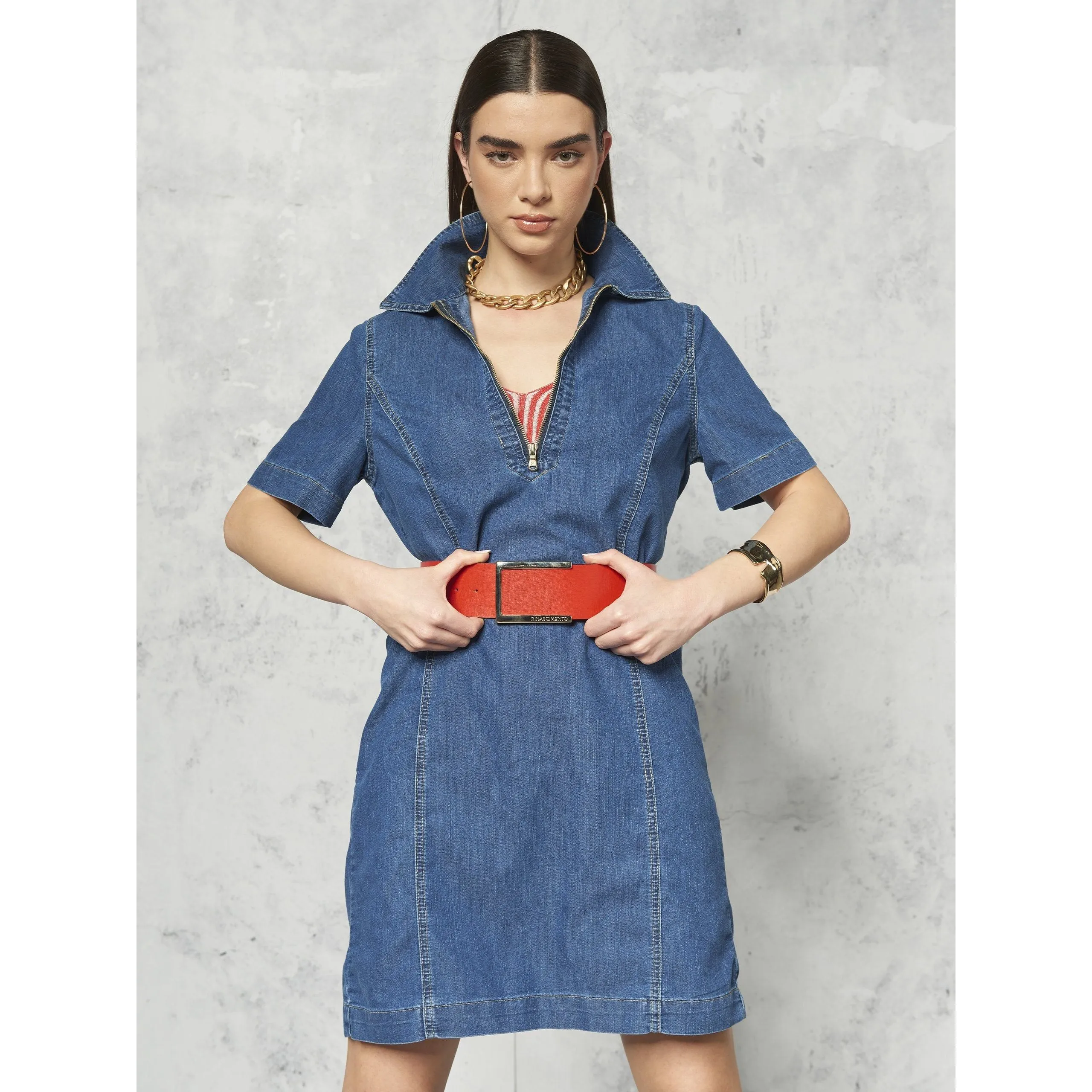 DENIM DRESS