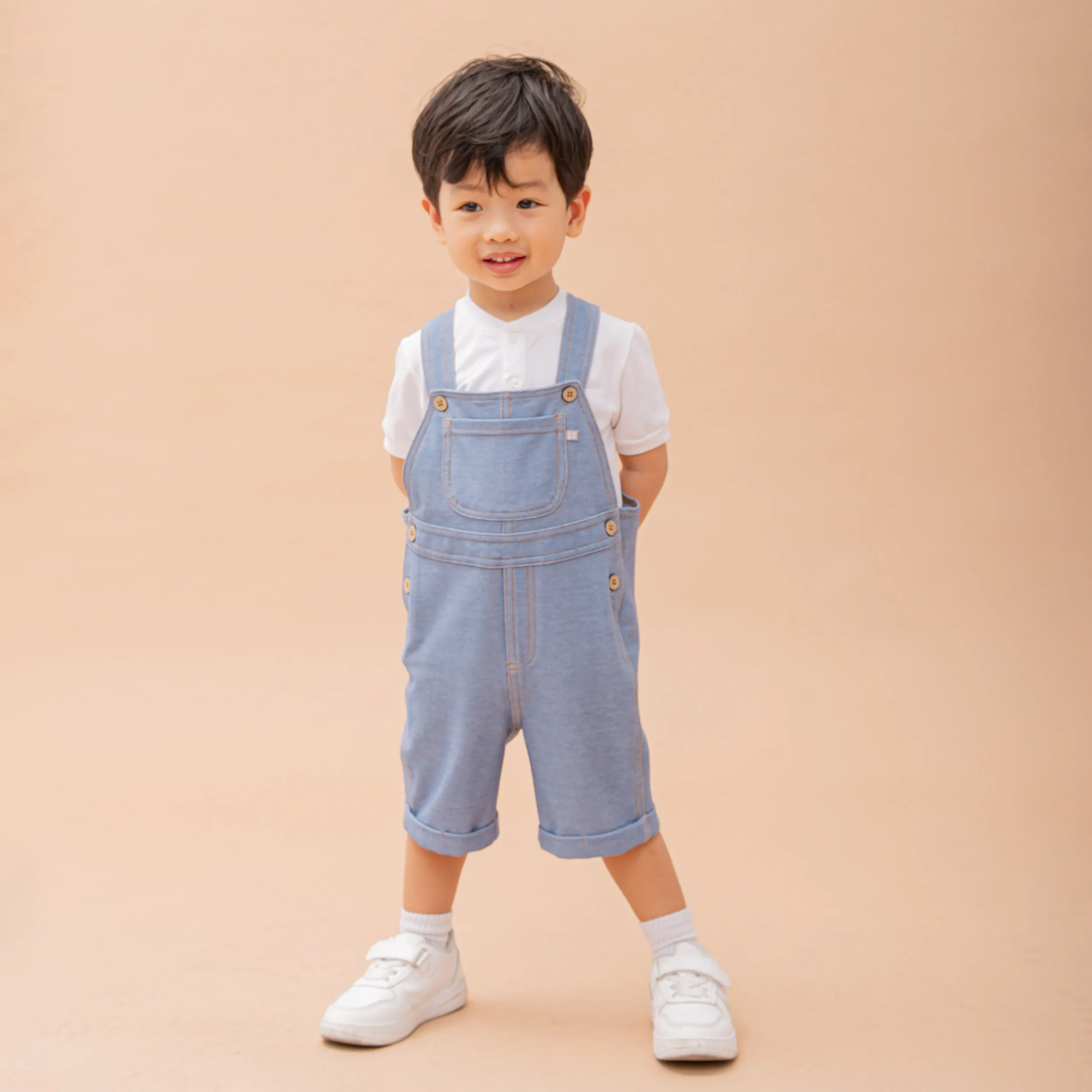 Denim Toddler Overalls