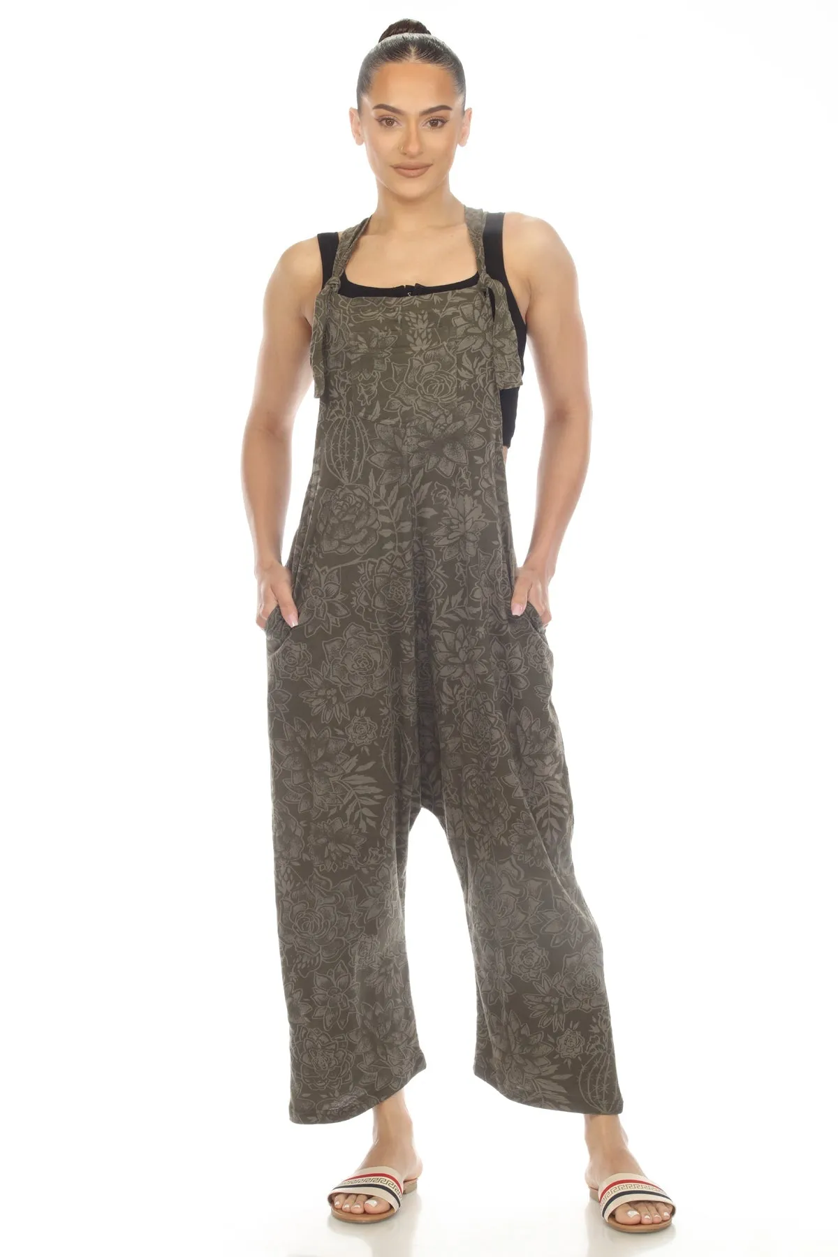 Desert Garden Jersey Overalls