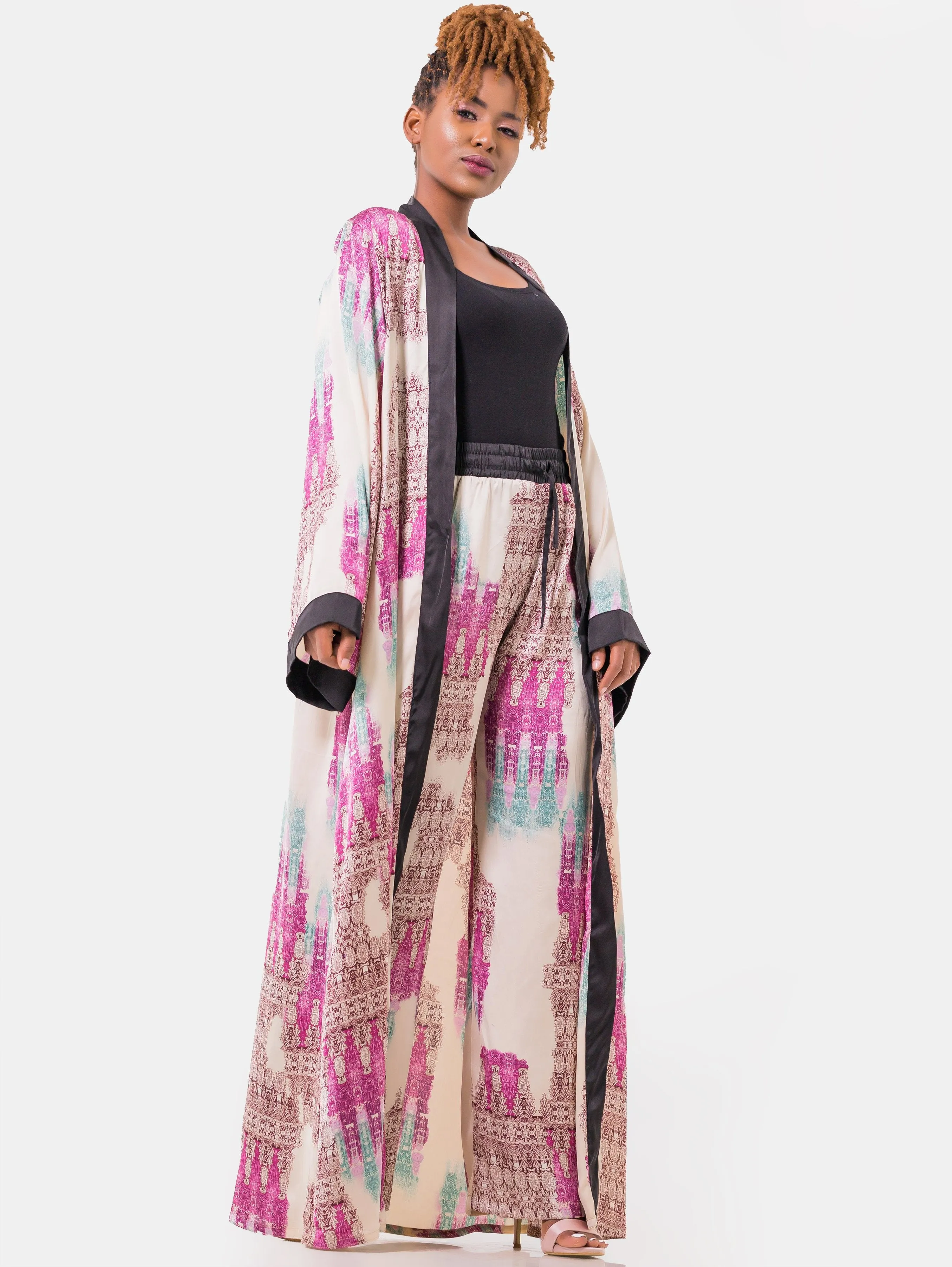 Hijabeefied Regular Travelling Kimono - Purple