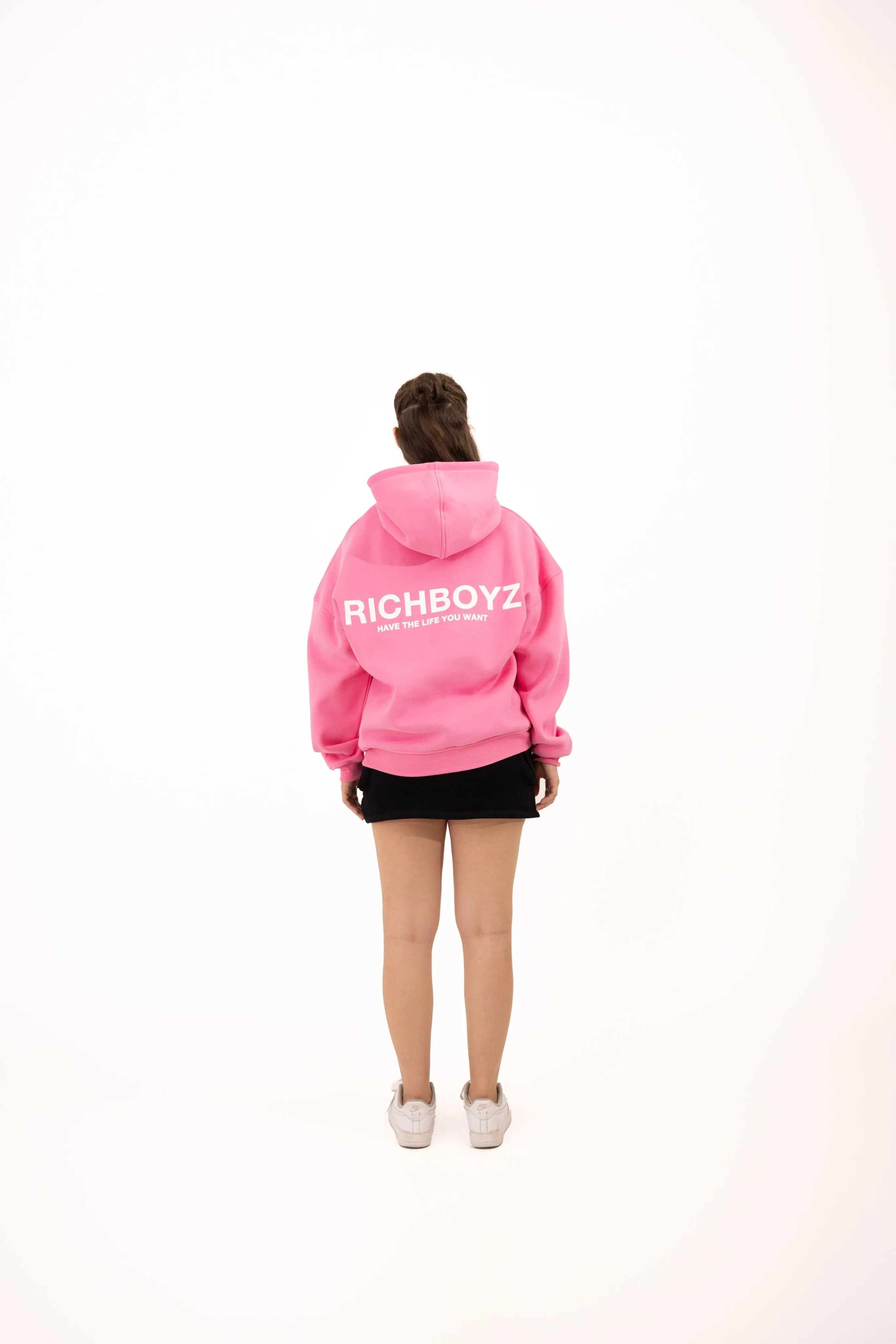 HOODIE - DEEP PINK