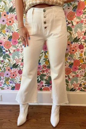 Jackson White Denim Jeans