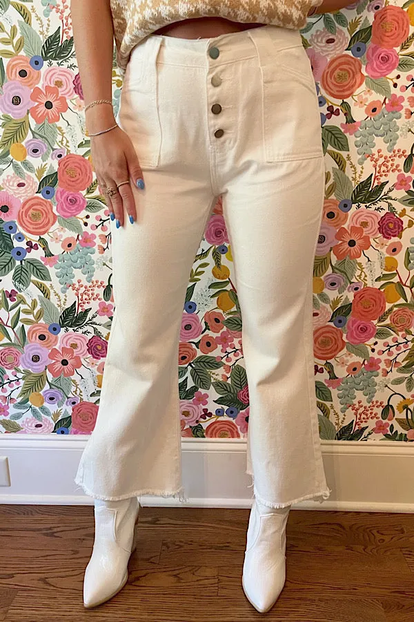 Jackson White Denim Jeans