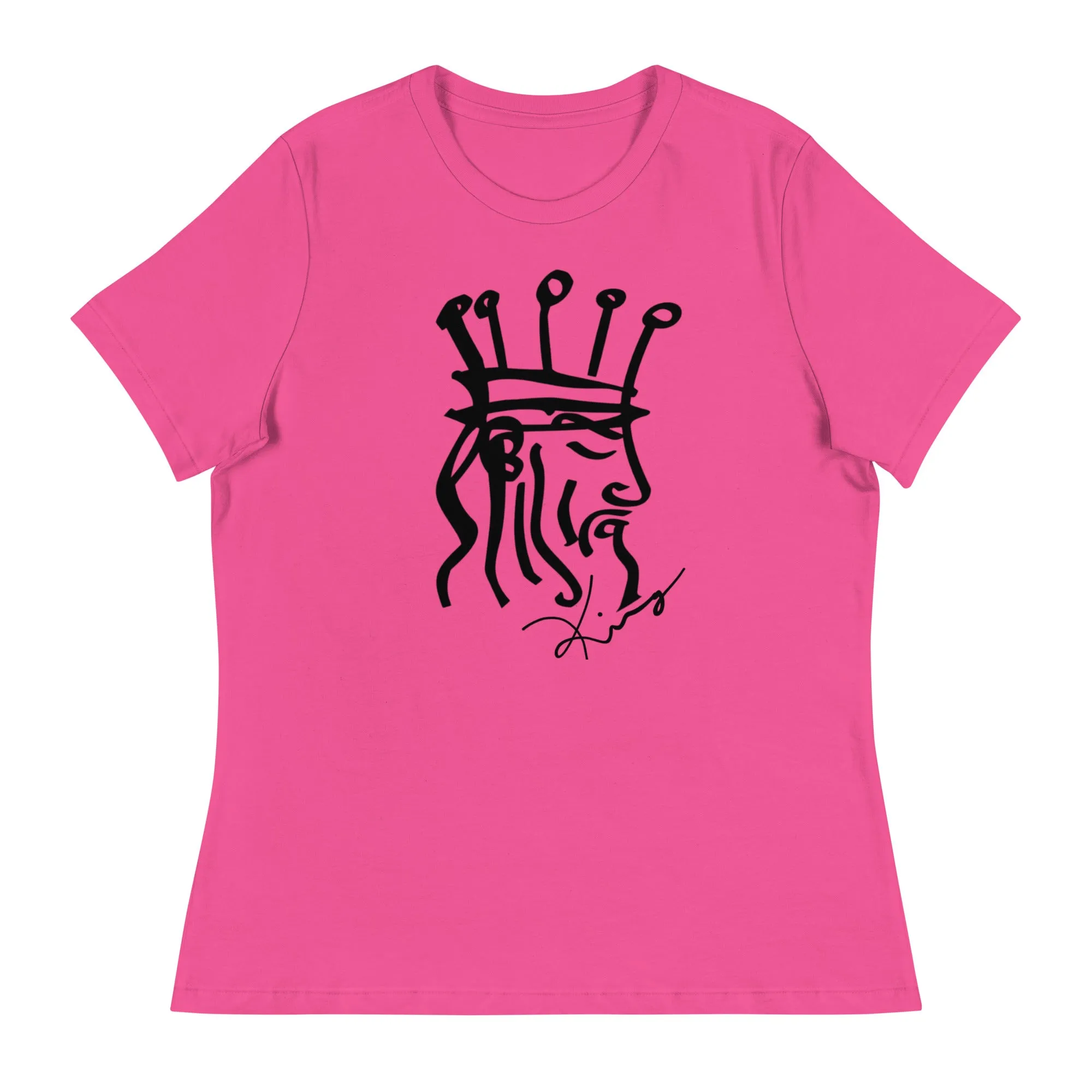 King Women's Relaxed T-Shirt (Multiple Colors)