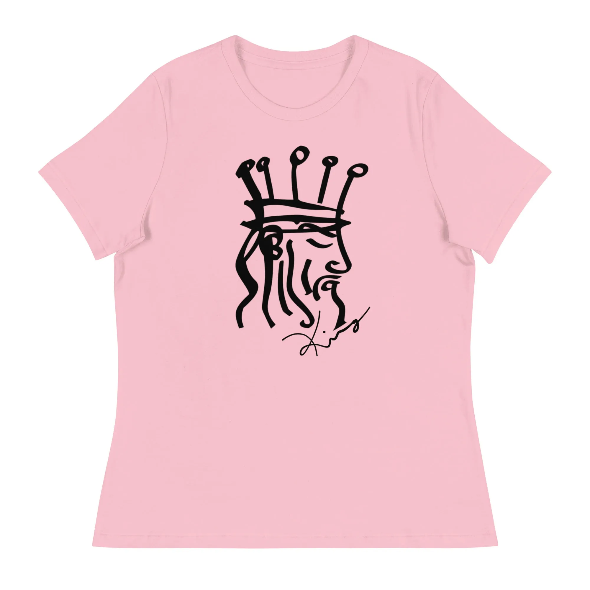 King Women's Relaxed T-Shirt (Multiple Colors)