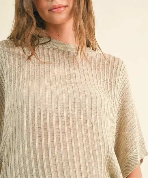 Knit Top - Stone