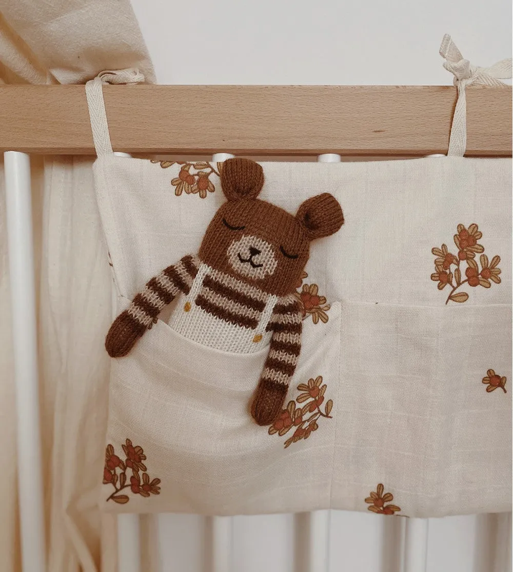 KUSCHELTIER TEDDY - ECRU OVERALLS