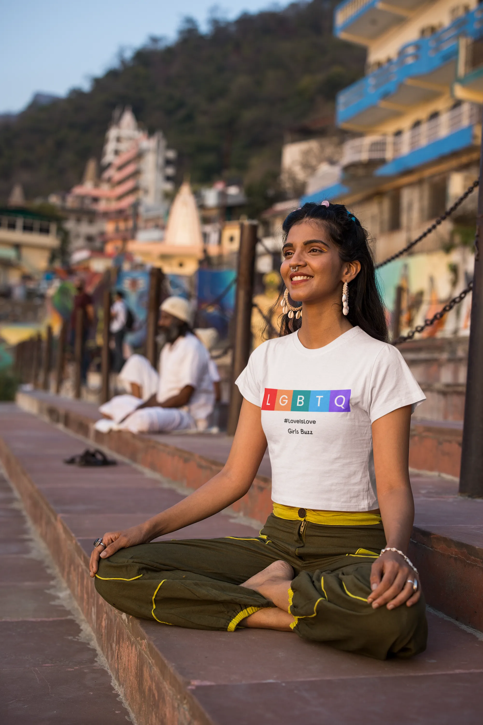 LGBTQ Pride Crop Top