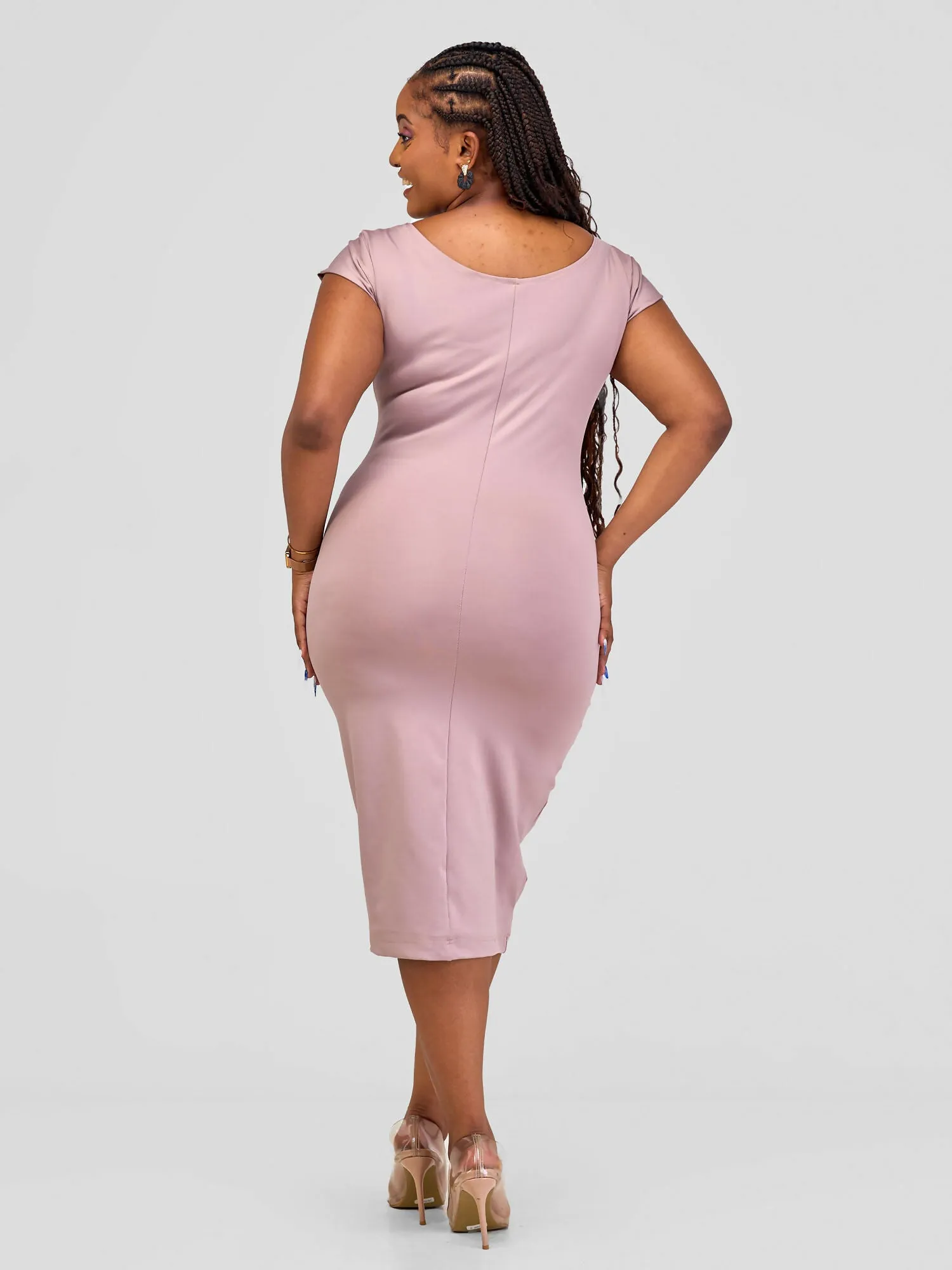 Liliadly Diri Dress - Peach