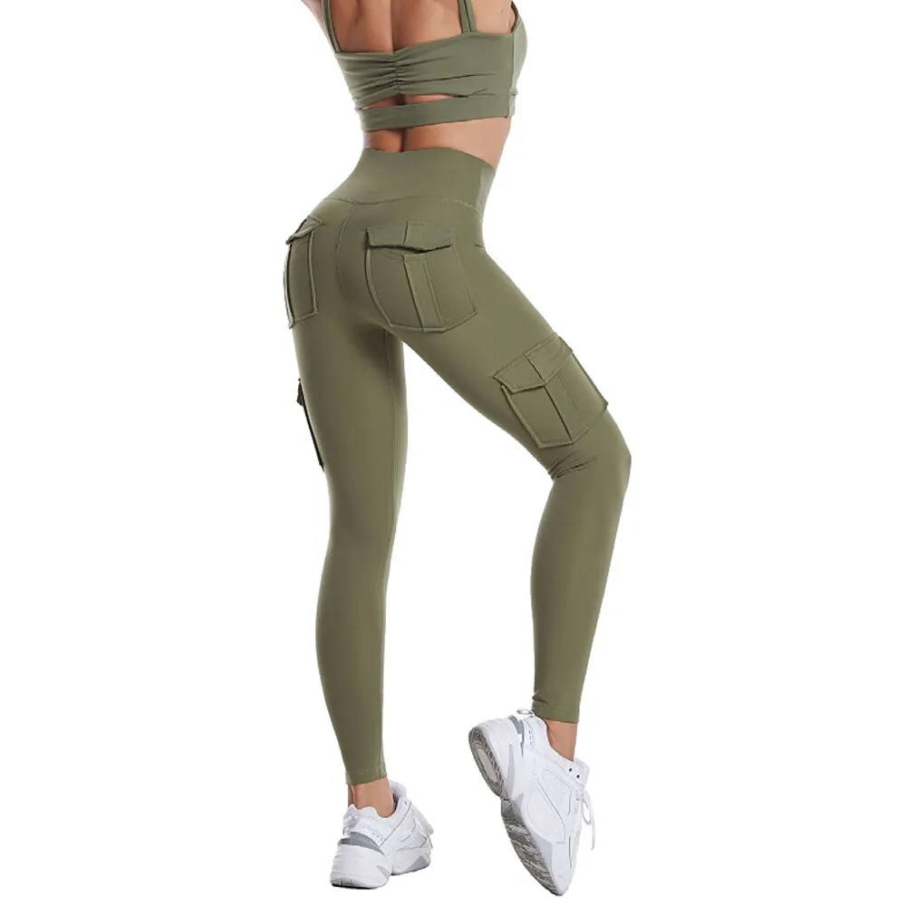 Long Yoga Cargo Pants