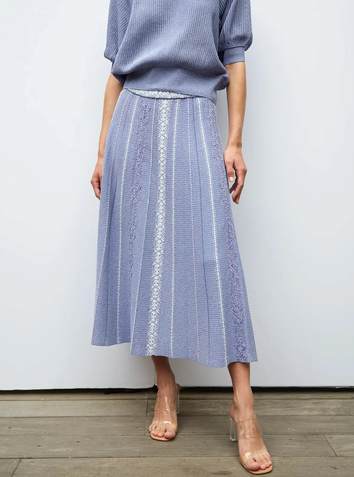 MOLLI - Arena 5 Skirt in Lavender Blue