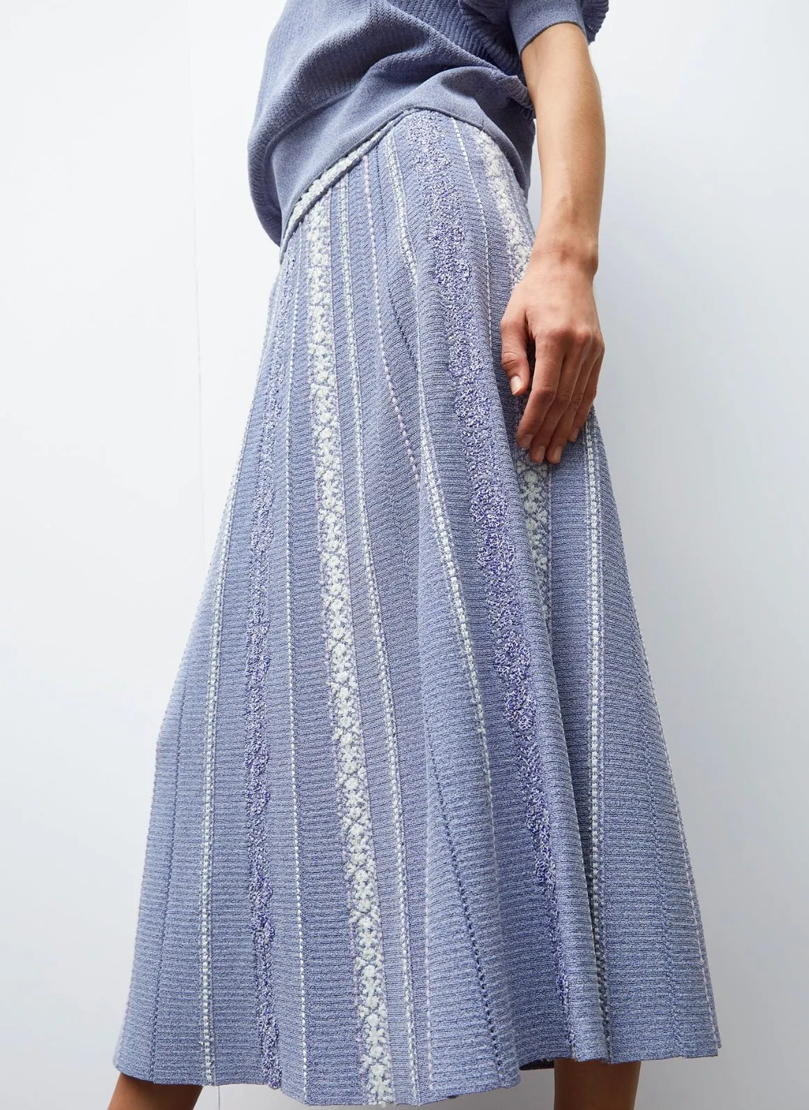 MOLLI - Arena 5 Skirt in Lavender Blue