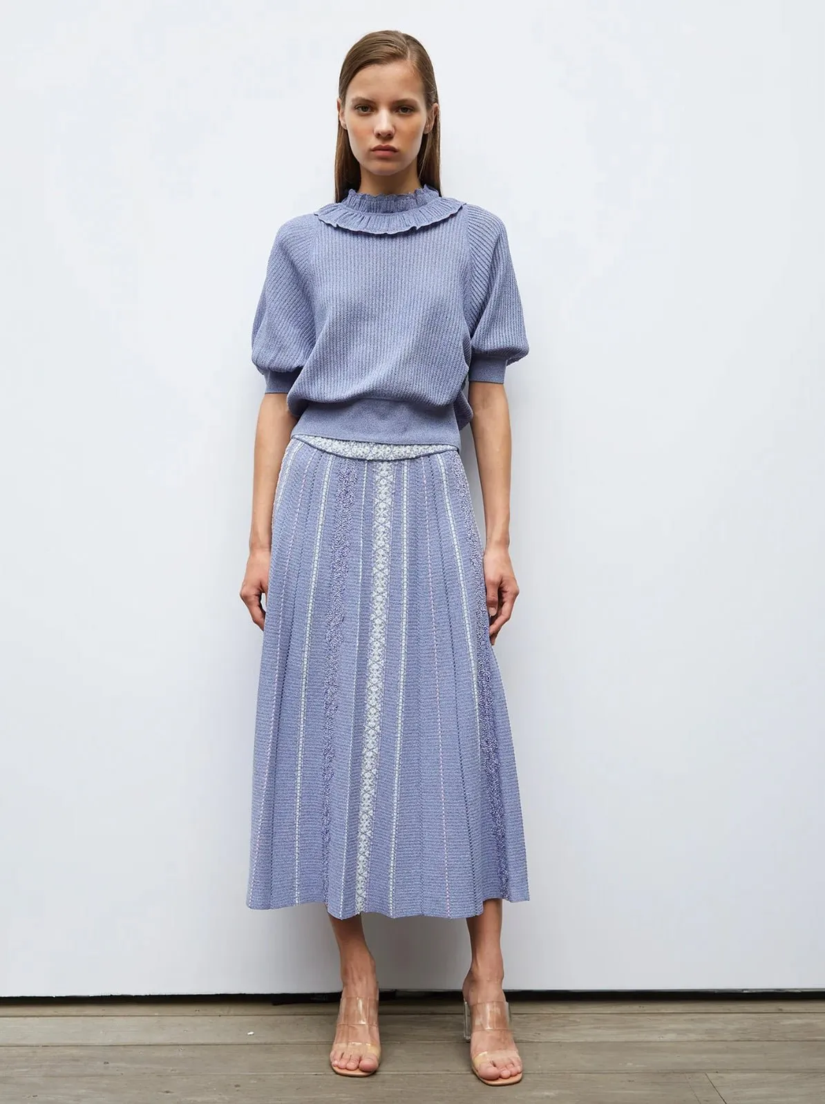 MOLLI - Arena 5 Skirt in Lavender Blue