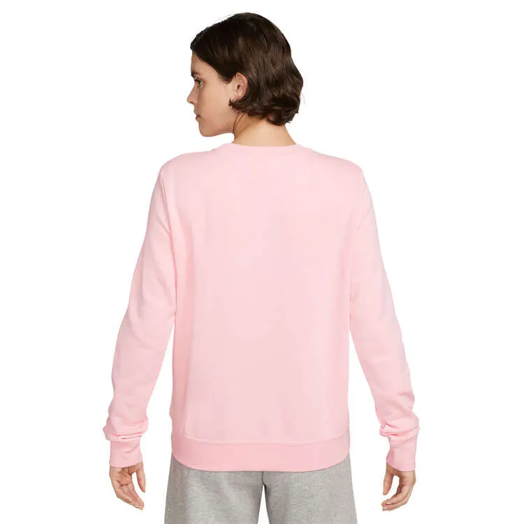 NIKE WOMEN'S CLUB FLEECE PINK SWEATSHIRT