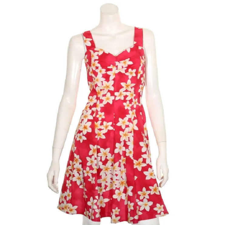 Plumeria Mini Sundress