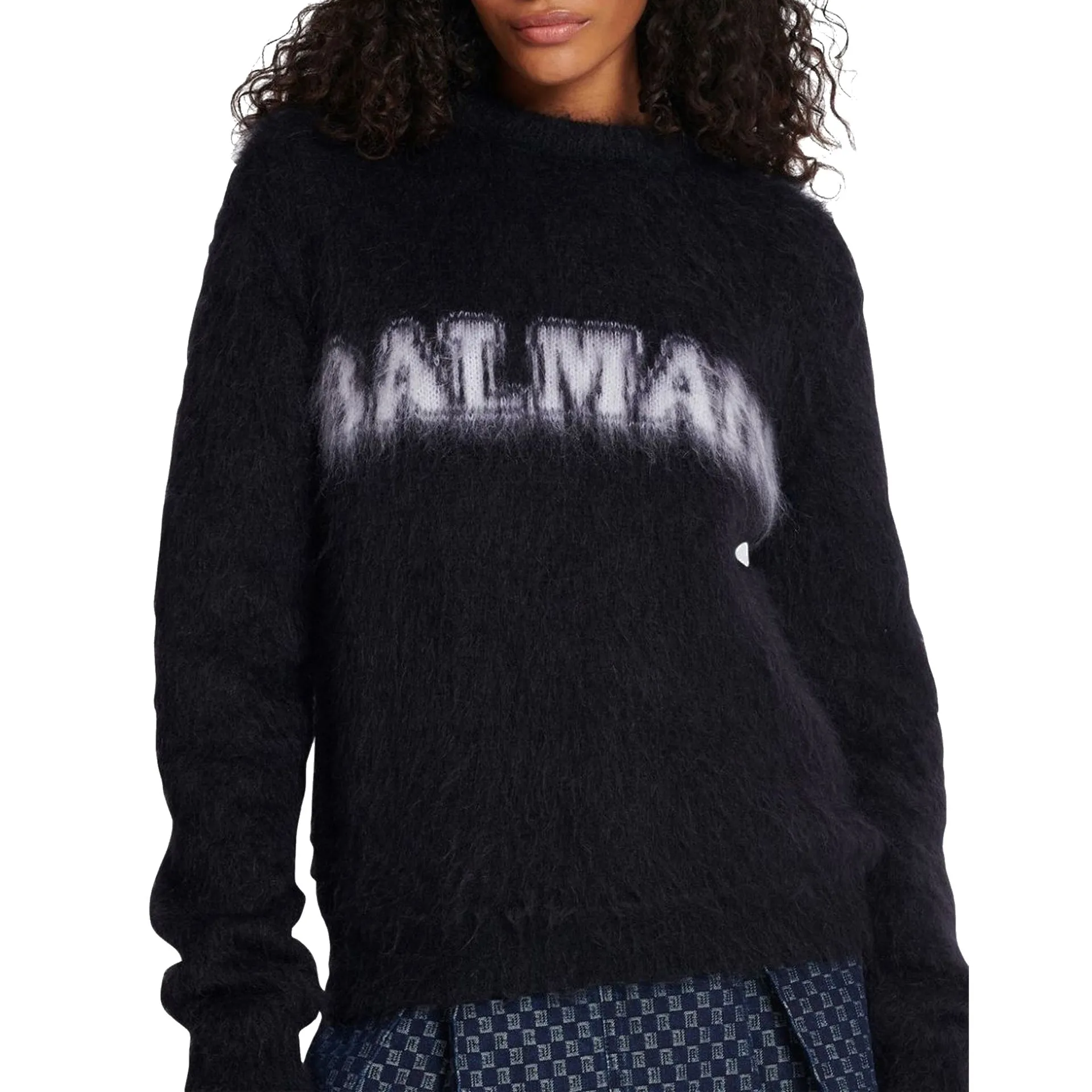 Pullover con logo Balmain