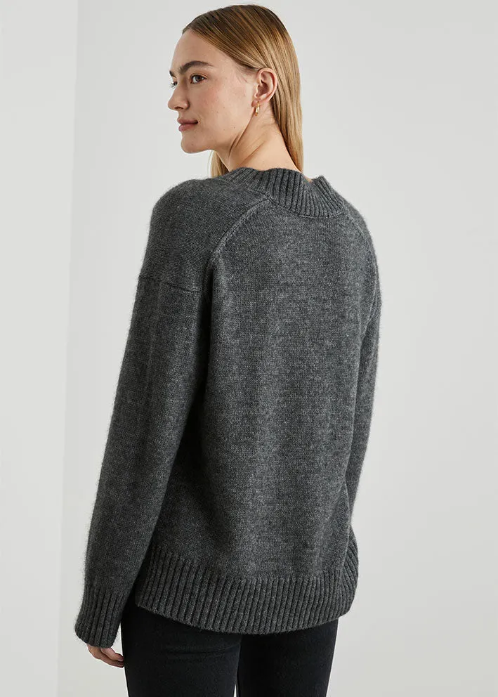 Rails Gisella Cashmere/Silke Sweater - Thunder