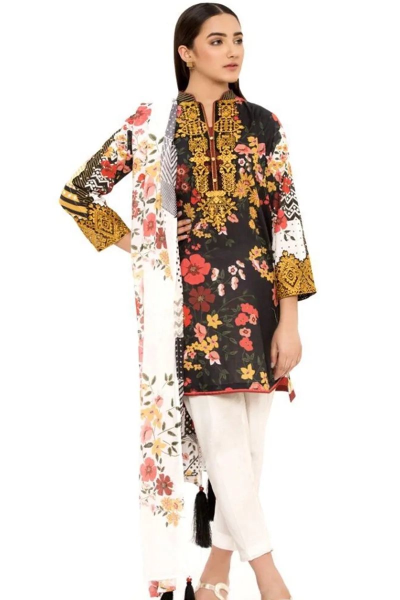 sapphire SP-006  Embroidered Three Piece Lawn Collection