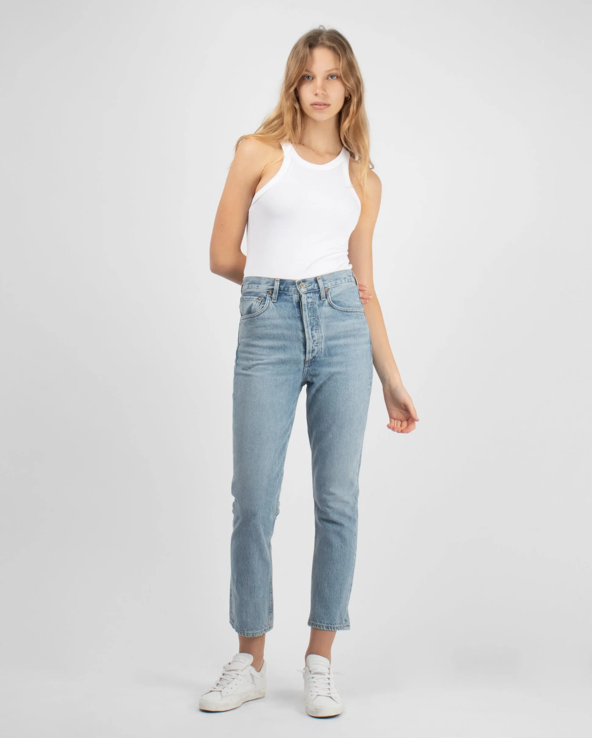 RILEY CROP HI RISE STRAIGHT / RENEWAL