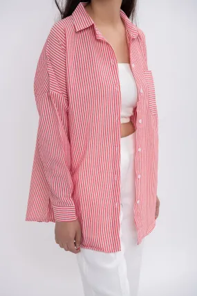 STRIPE OVERSIZED SHIRT