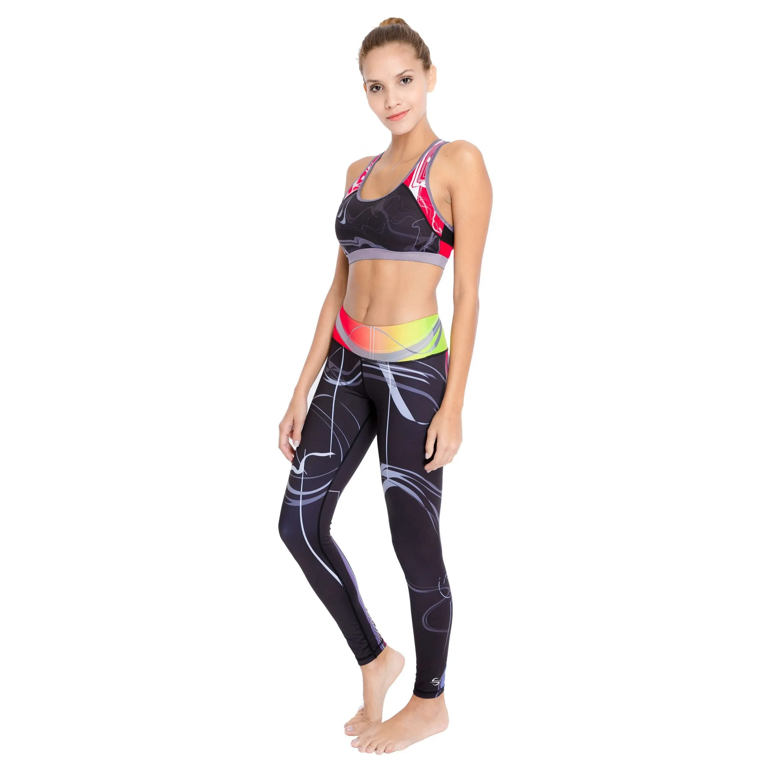 Swim Leggings for Women UPF 50 | Mystica - Black