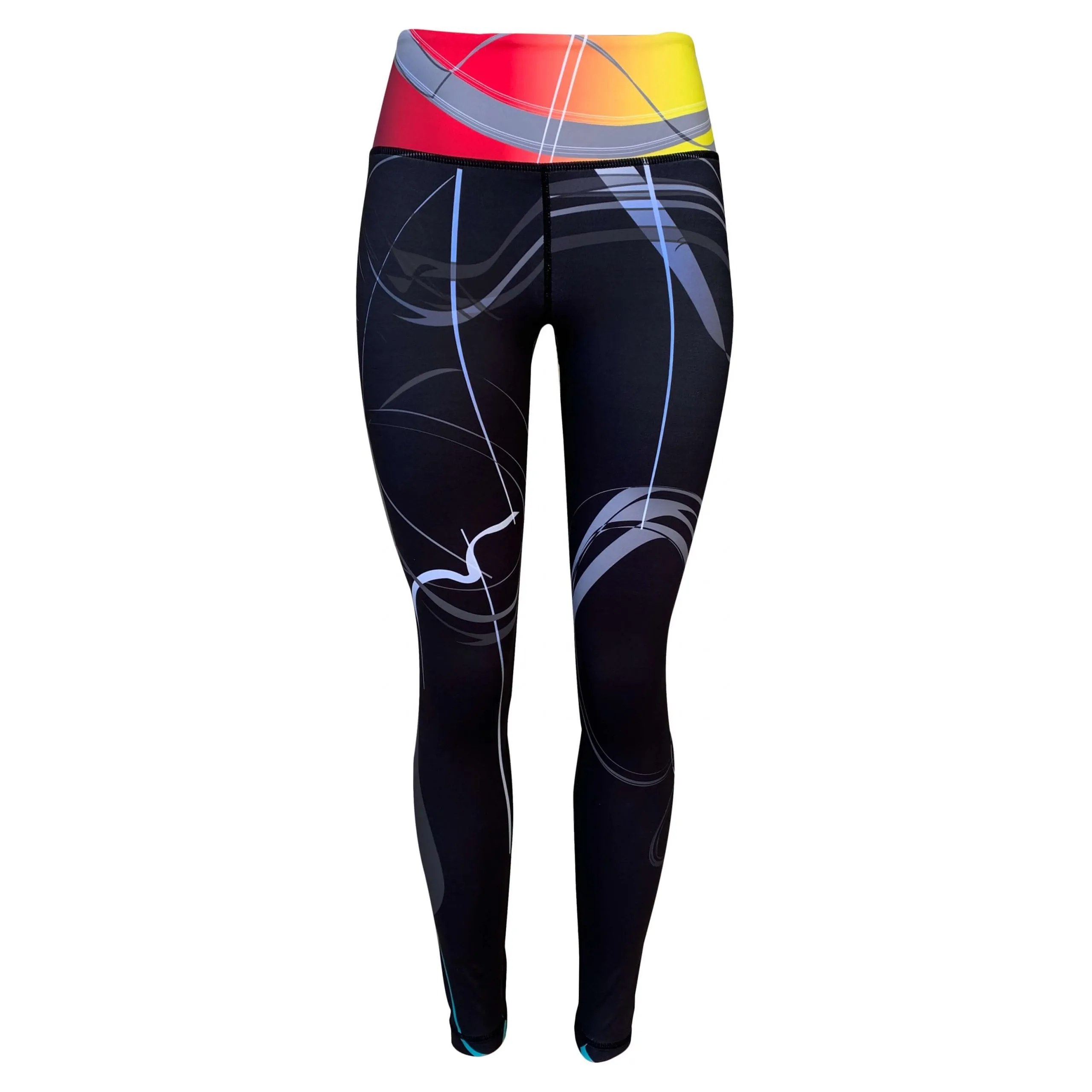 Swim Leggings for Women UPF 50 | Mystica - Black