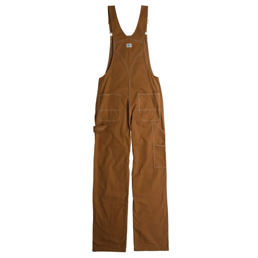 Liberty Women's Duck Bib Work Overall YBF002 - Brown