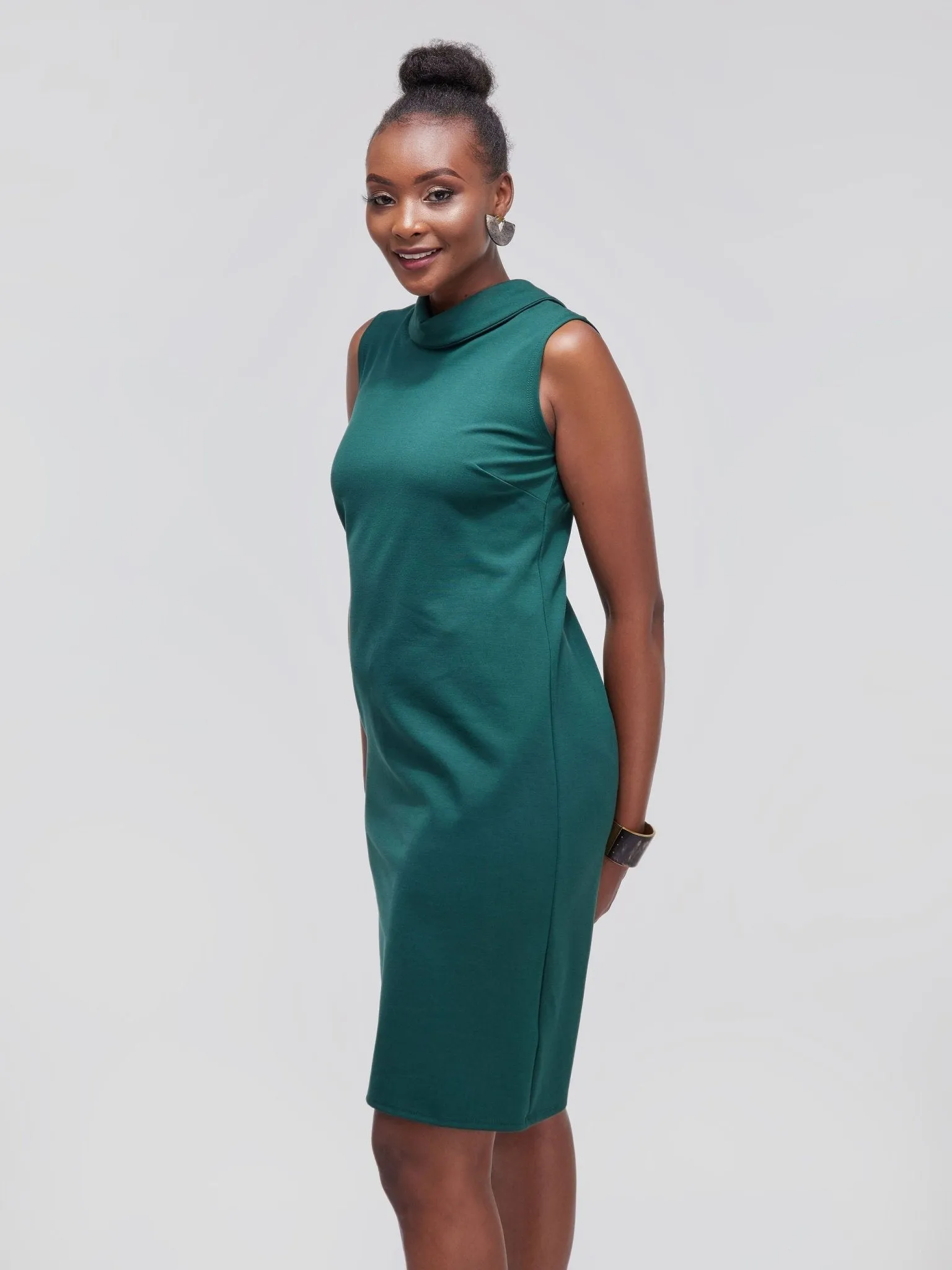 Vivo Chalbi A-line Dress - Green