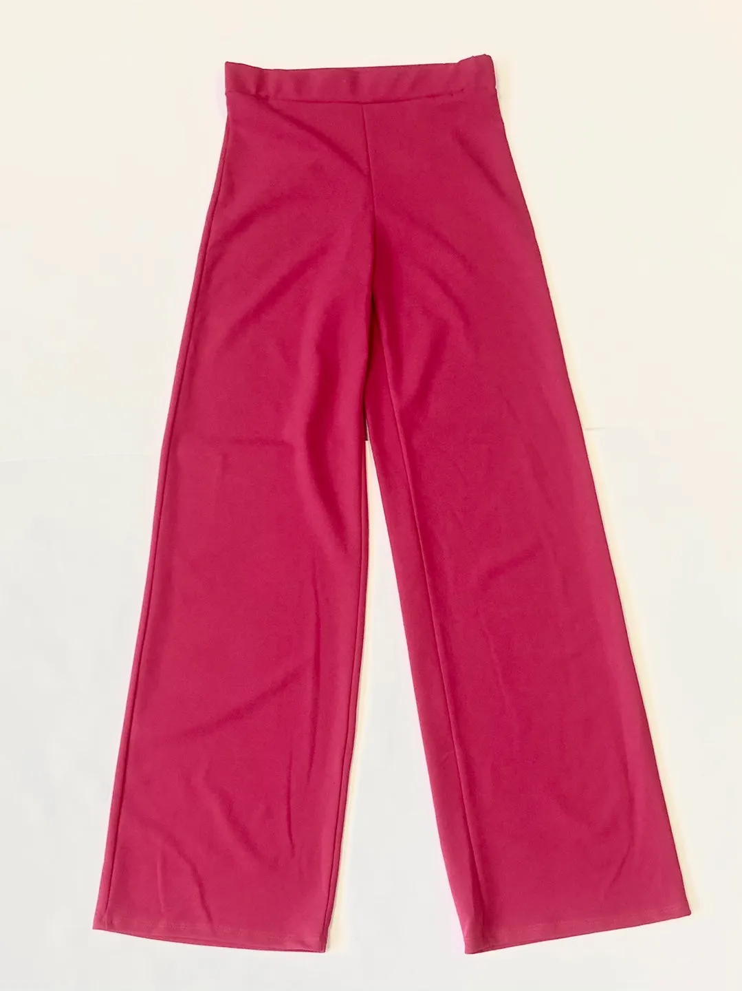 Woman Wide Leg Pleated Pant