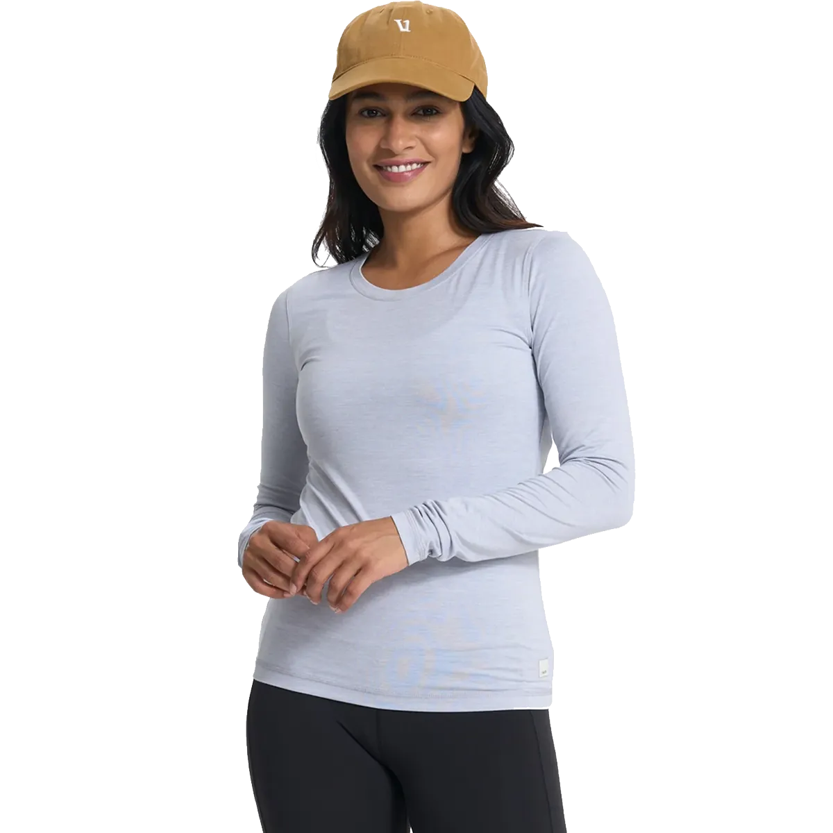 Women's Long Sleeve Lux Crew