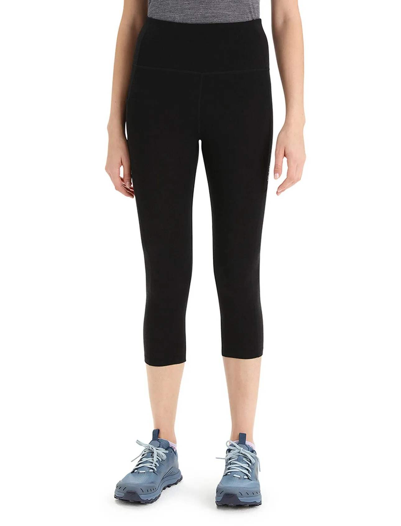 Womens Merino Fastray High Rise 3/4 Tights