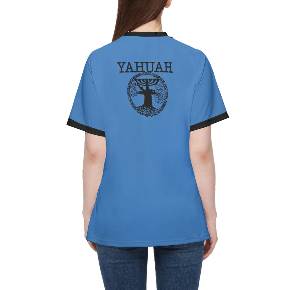 Yahuah Yahusha 01-06 Ladies Designer Athletic Heavyweight Jersey